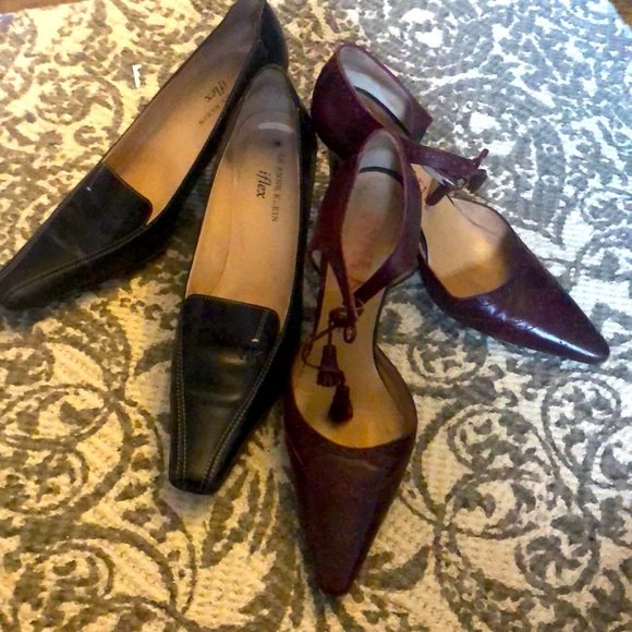 BUNDLE of 2 ANNE KLEIN HEELS! - Picture 1 of 8